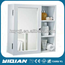 Modern White PVC or MDF Cabinet Storage Mirror Cabinet Shelves
